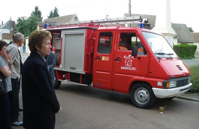 Baptême du camion de pompiers Rémy : le 4 septembre 2010 !