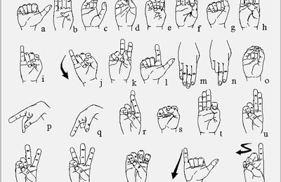 Initiation à la langue des signes.