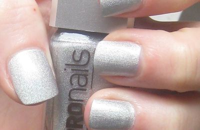 vernis pronails 261 argenté holographique