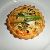 QUICHE AU GOAT CHEESE (FROMAGE DE CHEVRE)