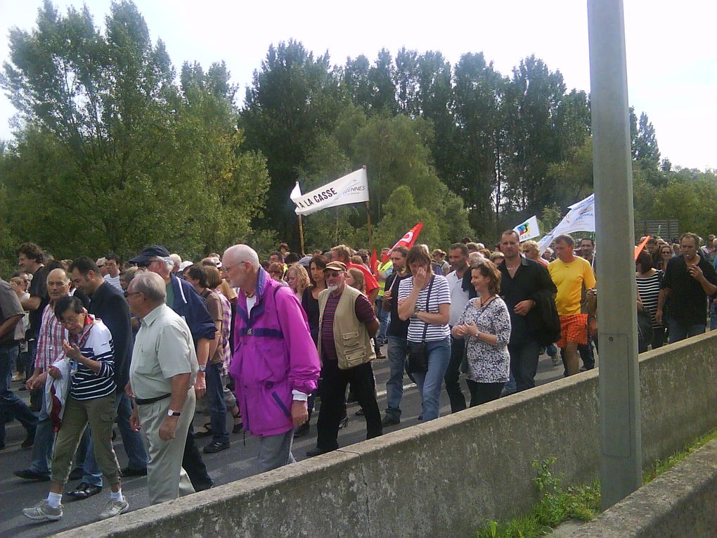 Manifestation anti loi retraites 2010