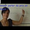 Comment parler du prix en français ??