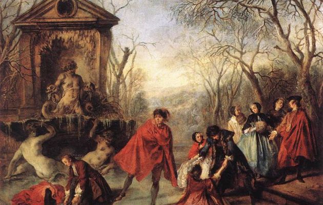 Le Tableau du Samedi : Nicolas Lancret, L'Hiver, 1738