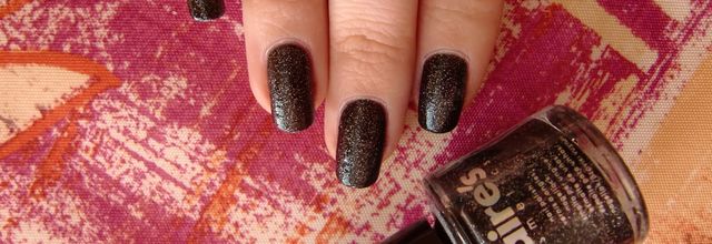 Vernis Claire's - Noir Pailleté