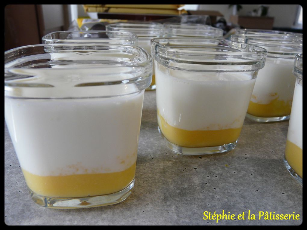 Yaourts à la crème de citron