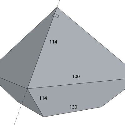 Plan d'exécution de la capsule de l'école élémentaire de La Guéroulde