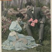 le bouquet :cartes postales anciennes