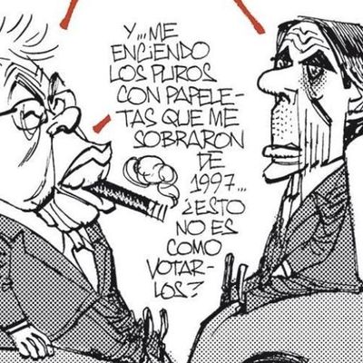 La tira:  Multimillonarios dando lecciones.  Manel Fontdevila