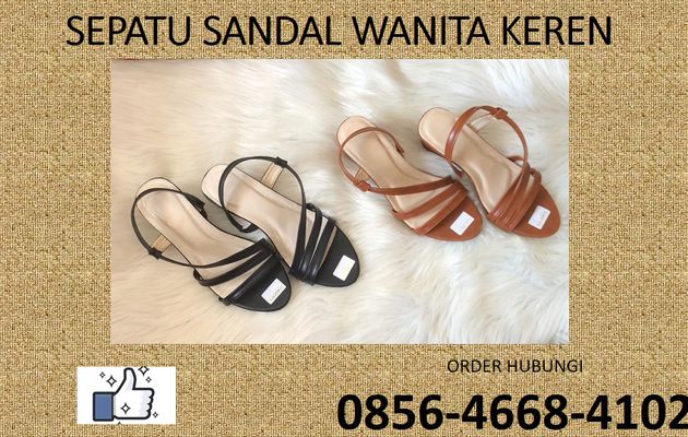 0856-4668-4102 CANTIK & UNIK !!! Grosir Sepatu Dan Sandal Wanita Murah