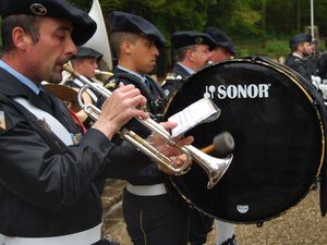 Cérémonie 8 mai 2019 au Val d'Enfer à Cerdon