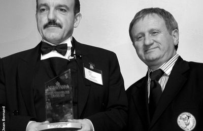 Meilleur sommelier du monde à Paris Gérard Basset et Giuseppe Vaccarini réunis le temps d'un bel hommage