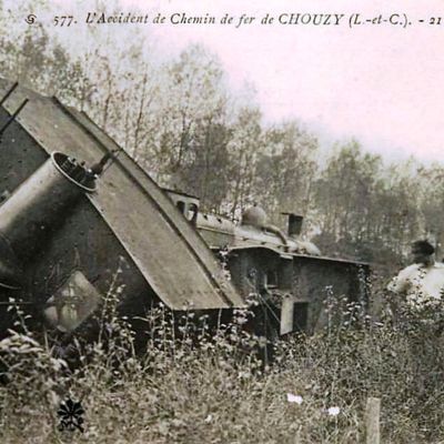 Accident de Choulzy 20 octobre 1904 CP n°3