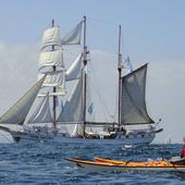 Brest - Douarnenez : les Tonnerres de Brest 2012 - Randonnées kayak : les balades de Yanike et de Rabiou II