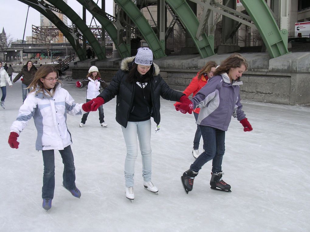 Patinage sur le canal Rideau à Ottawa et visite du musée des civilisations