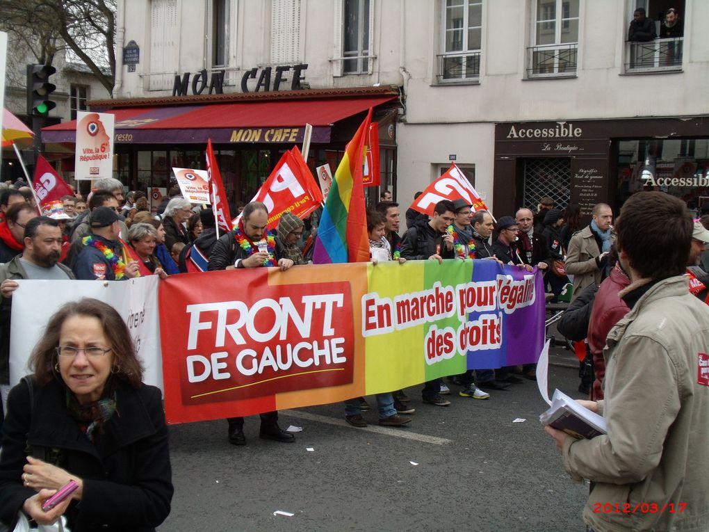 Bastille - Pour la 6ème République - mars 2012