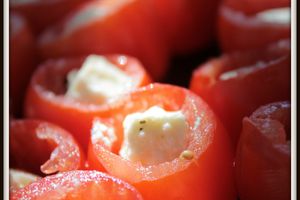 Mini tomates facies à la féta