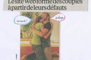 Le site web forme des couples a partir de leurs defauts