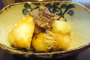 Home cooking of Japan "meat and potato"