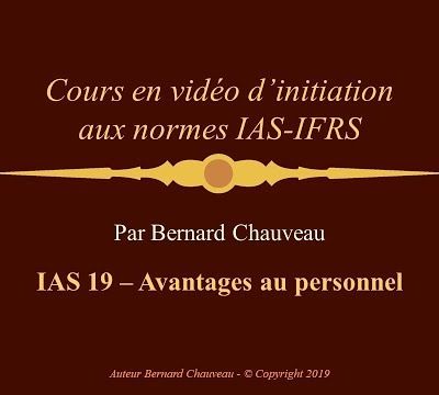 IAS 19 - AVANTAGES AU PERSONNEL