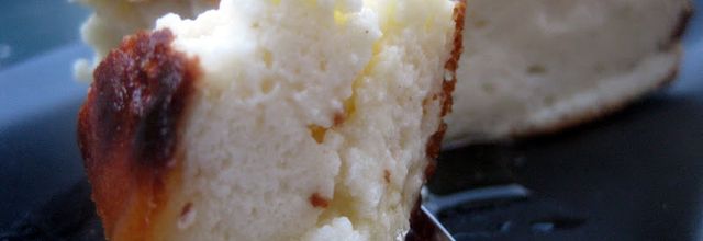 Gâteau au fromage blanc et gelée de citron