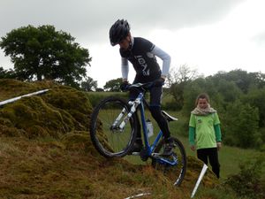 Championnat de France de VTT UNSS 2014 - Le Team en ARGENT