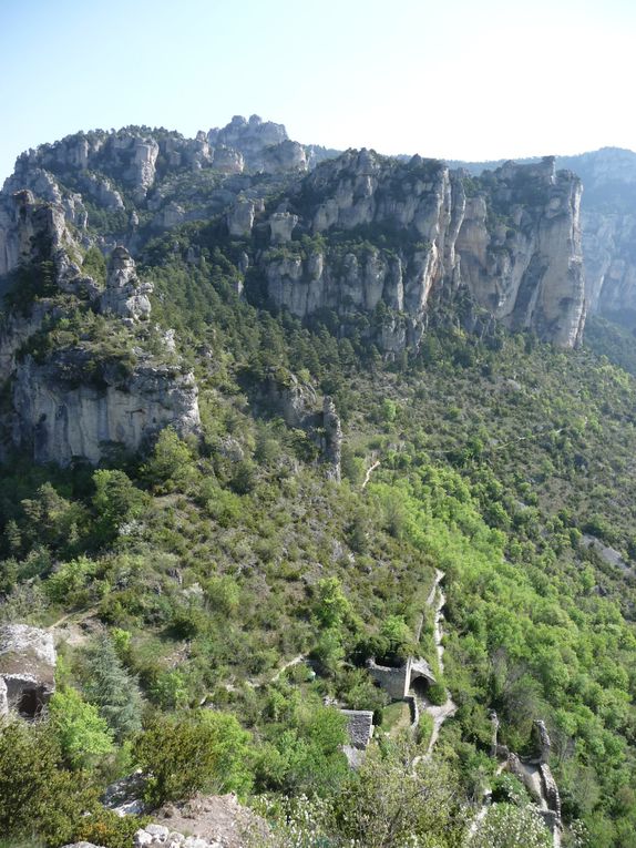 Interclub Montezic-Le sentier des Croix-St Beauzely-L'Hermitage St Pons