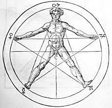 Les 5 éléments. Le 5ème est l'esprit de Satan caché dans le corps humain, portail biologique d’interaction avec la matrice du démiurge. 
