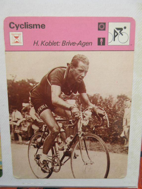 &quot;Album&quot; fiches cyclistes Lausanne