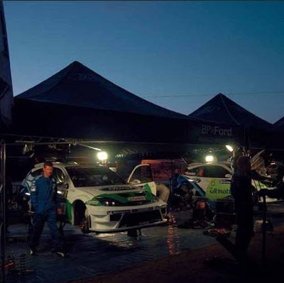 Luis Pérez Companc en el Rally de África