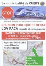 LGV P.A.C.A : Réunion d’information à CUERS.