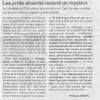 Article Ouest-France rapport de l'école (28 mai 2012)