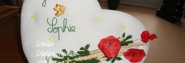 URNE MARIAGE "coeur"