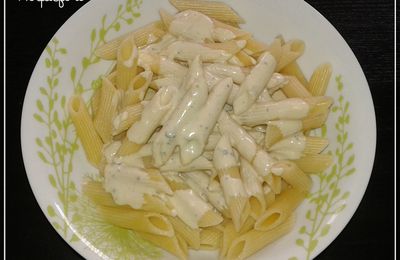 Penne sauce au roquefort