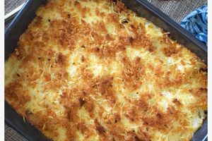 Gratin de chou-fleur au chorizo