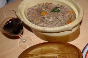 Terrine de queue de boeuf cuisinée en exclusivité par Olivier
