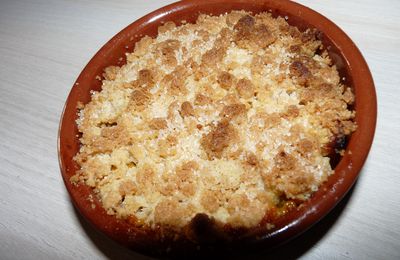 crumble pommes/mangues