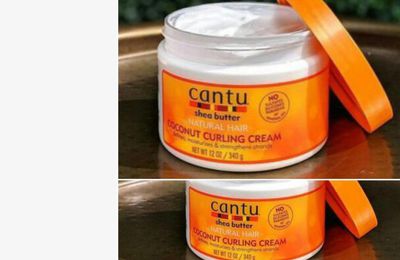 Cantu Shea Butter Curling Cream for Natural Hair with Coconut Oil