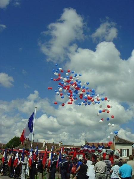 cérémonie du 14 juillet à montbard