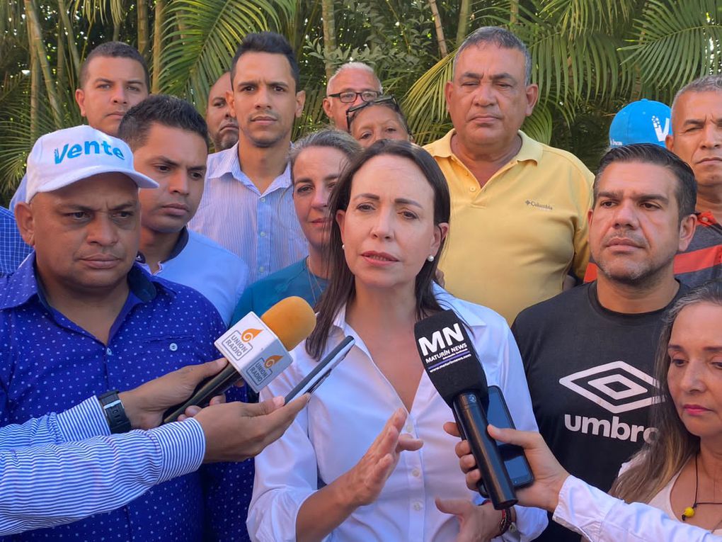 María Corina Machado: 24 años de este régimen es demasiado y el cambio en Venezuela se va a dar