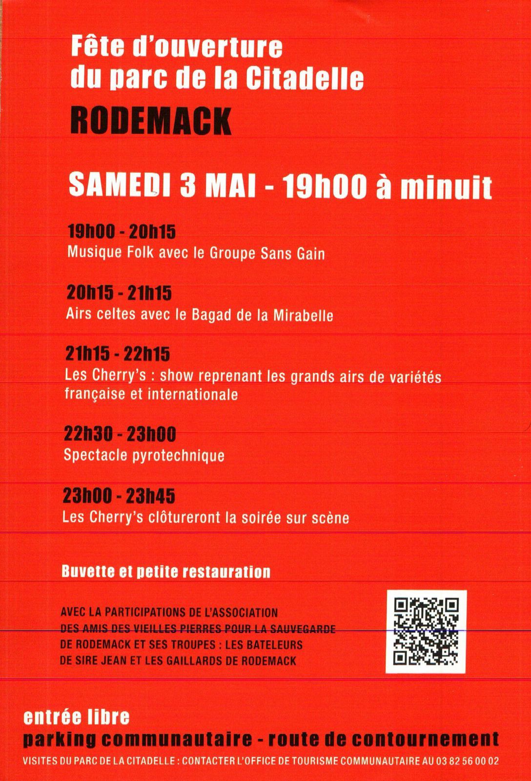 Ouverture de la Citadelle le 03 mai 2014: spectacle &quot;1815&quot;