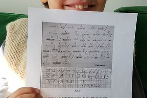 Réponse au message codé de Béatrice.