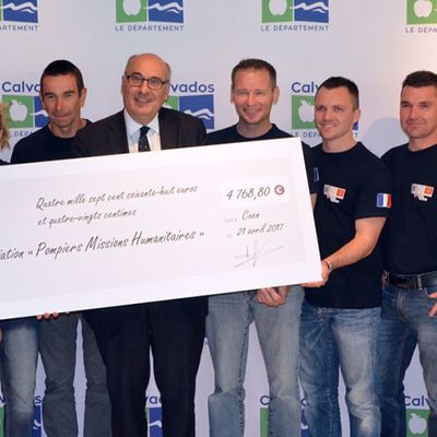 Association Pompiers Missions Humanitaires : le Département du Calvados participe au financement de deux unités de potabilisation de l’eau