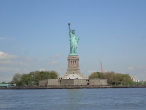 ...puis la Statue de la Liberté et Ellis Island