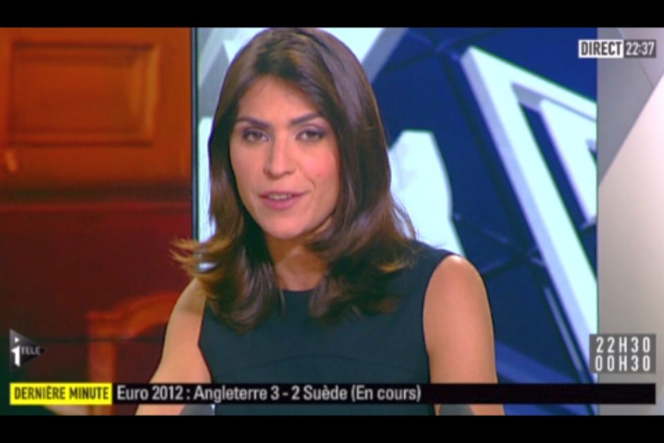 [2012 06 15] SONIA CHIRONI - I>TELE - LA GRANDE EDITION @22H30