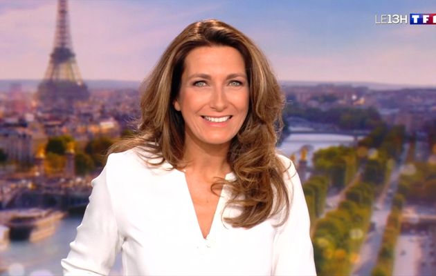 Anne-Claire Coudray Le 13H TF1 le 30.01.2021