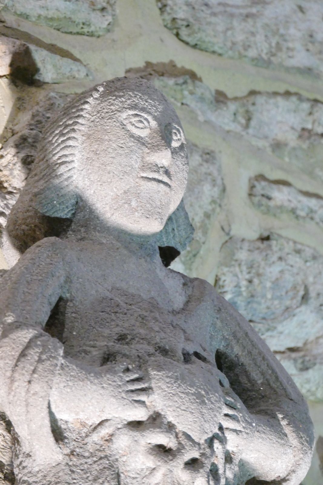 Statues de l'église Saint-Houardon de Landerneau. Photographie lavieb-aile 2024.