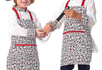 Set Super Kids Chef / Veste Tablier et Toque enfant