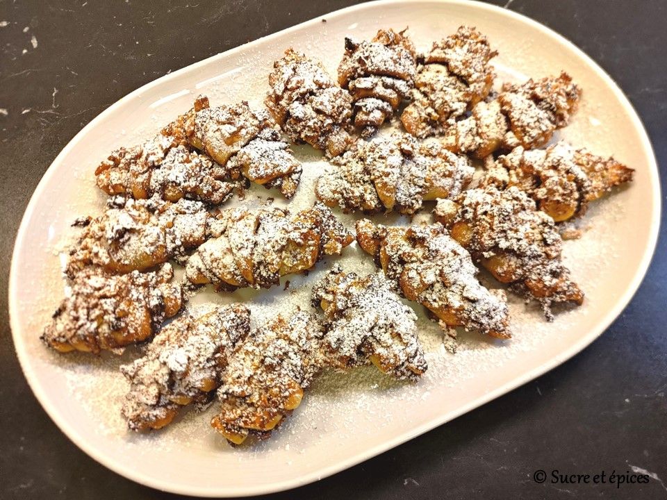Mini croissants feuilletés au Nutella et aux noix - Recette en vidéo