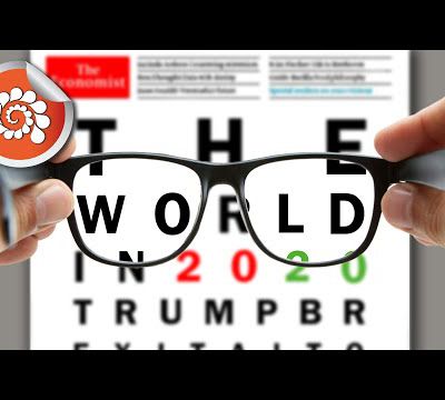 La nouvelle couverture The Economist : The World in 2020