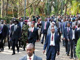 Pretoria: des dirigeants de la SADC et de la CIRGL discutent de la paix en RDC